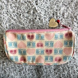 Vintage Harajuku Lovers Make Up / Stationary bag